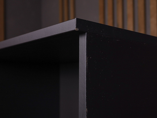 Шкаф для документов ДСП Чёрный Россия