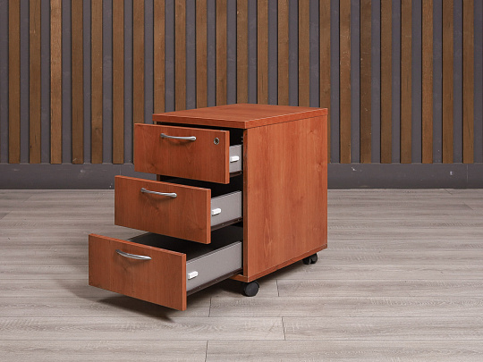 Тумба подкатная ДСП Вишня Россия