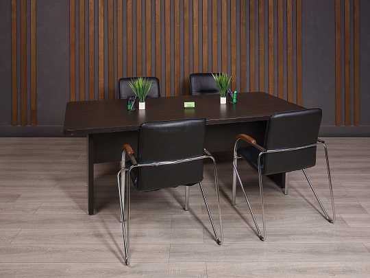 Стол для переговоров ДСП Венге Россия