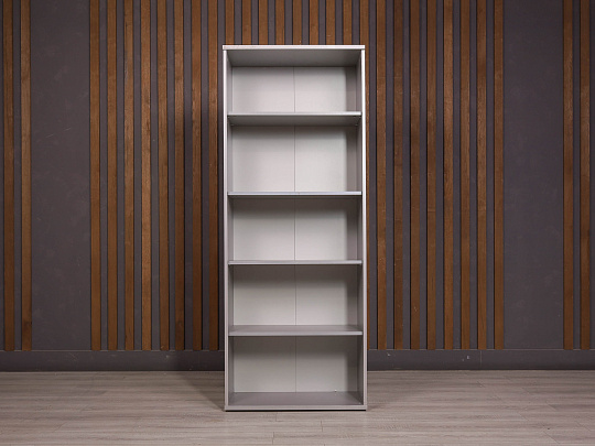 Шкаф-стеллаж для документов ДСП Серый Россия