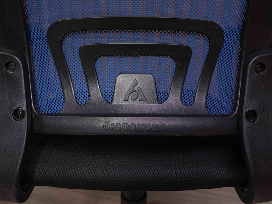 Офисное кресло Бюрократ Ткань Синий Россия