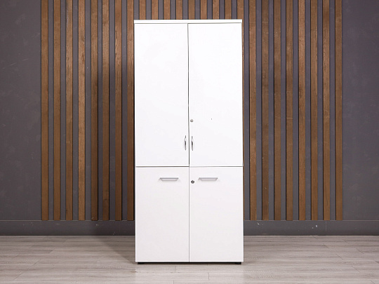 Шкаф для документов ДСП Белый Россия