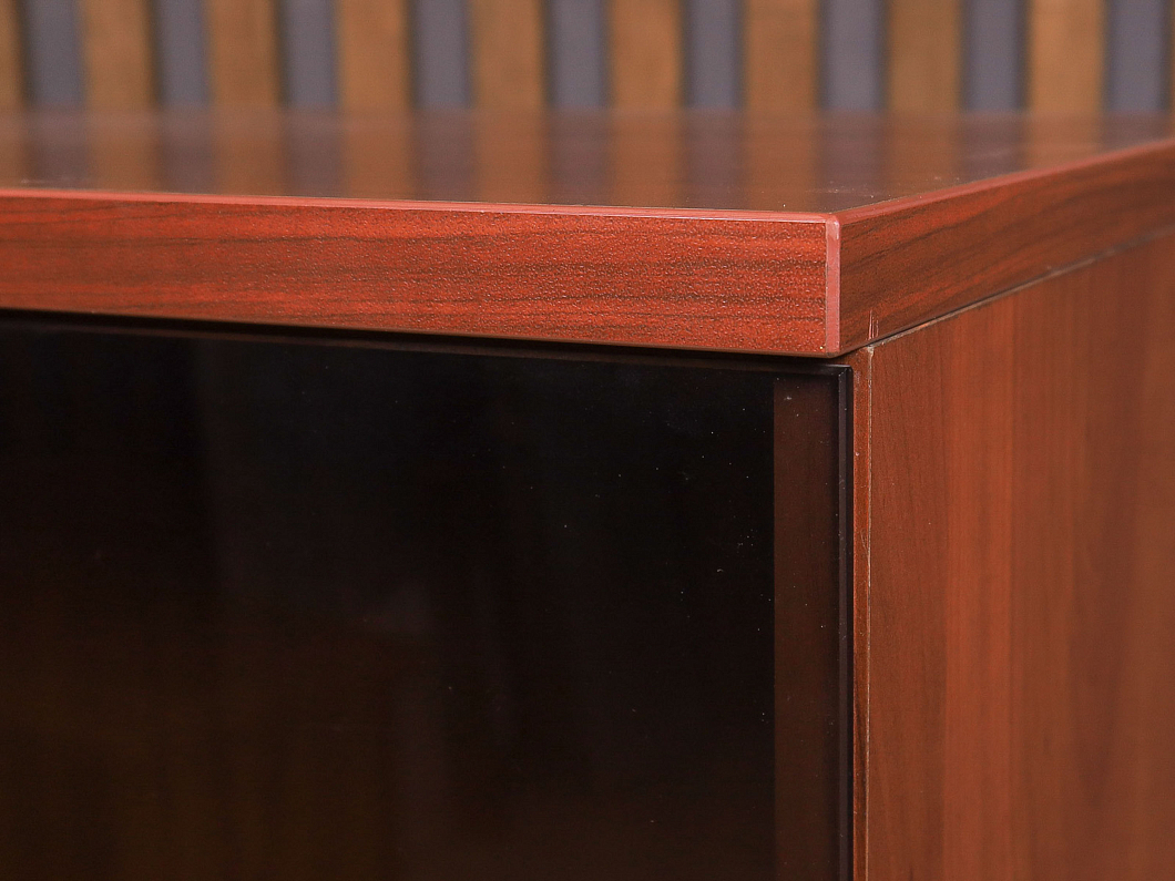 Шкаф для документов ДСП Вишня Россия (25151-28115)