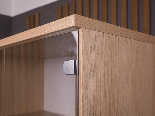 Шкаф для документов ДСП Ясень шимо Россия