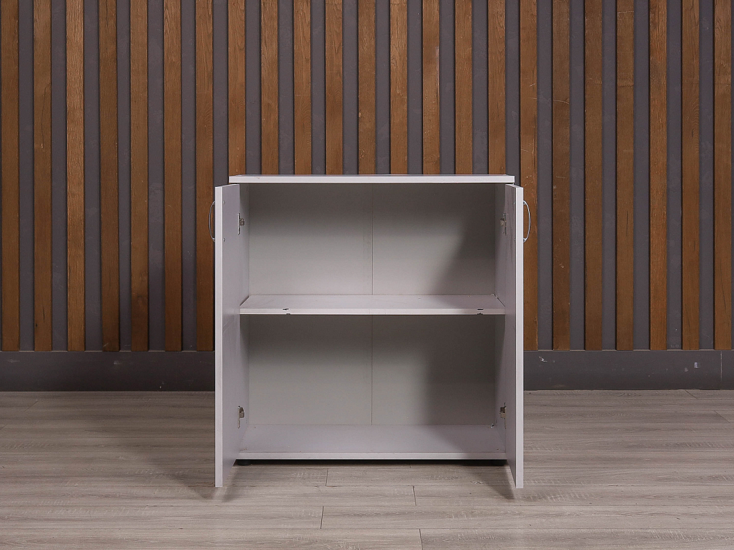 Тумба под оргтехнику ДСП Серый Россия (243645-28105)