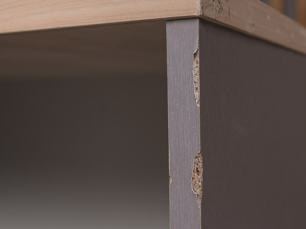 Тумба под оргтехнику ДСП Дуб Россия (243562-08045)