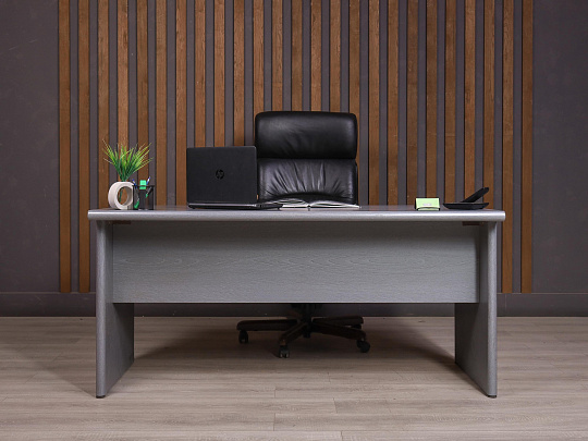 Стол руководителя ДСП Серый Россия