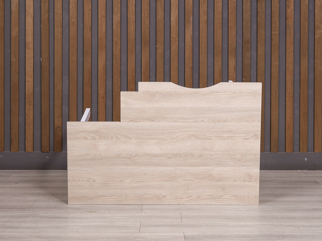 Стол эргономичный ДСП Ясень шимо Россия (23274-23105)