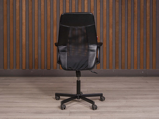 Офисное кресло Easy Chair Искусственная кожа Чёрный Россия