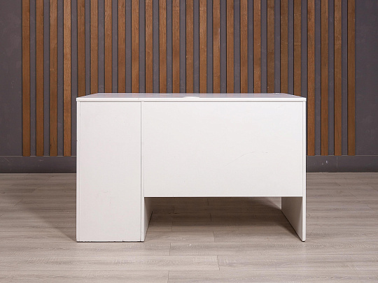 Стол с тумбой ДСП Белый Россия