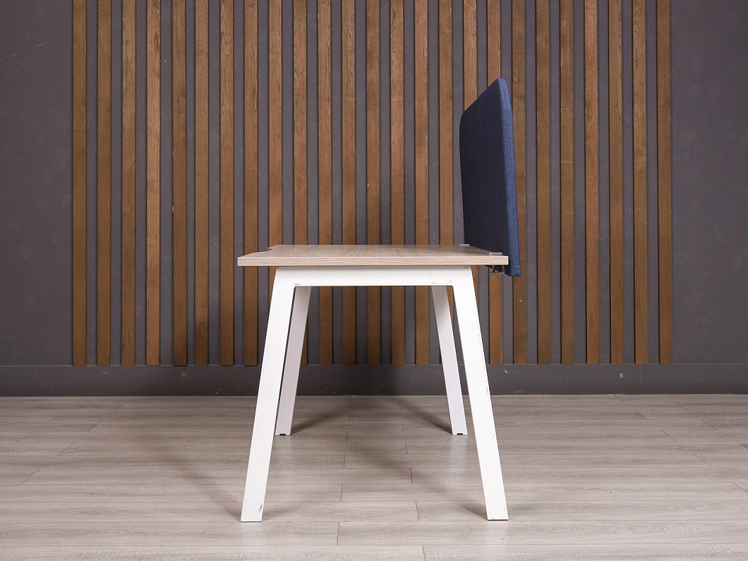 Настольный экран Перегородка Ткань Синий Россия (6268-20105)