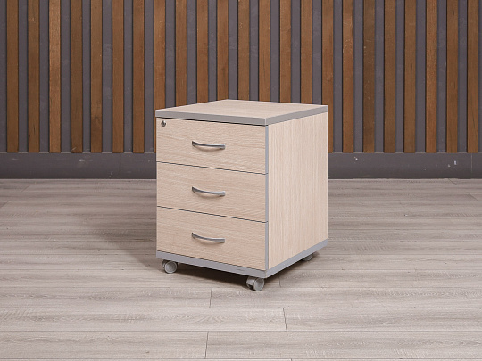 Тумба подкатная ДСП Ясень шимо Россия