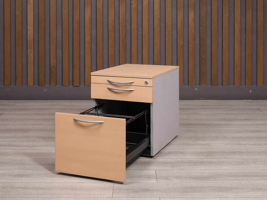 Тумба подкатная Steelcase ДСП Клен США (24157-20045)