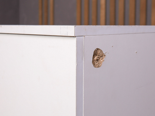 Тумба под оргтехнику ДСП Белый Россия