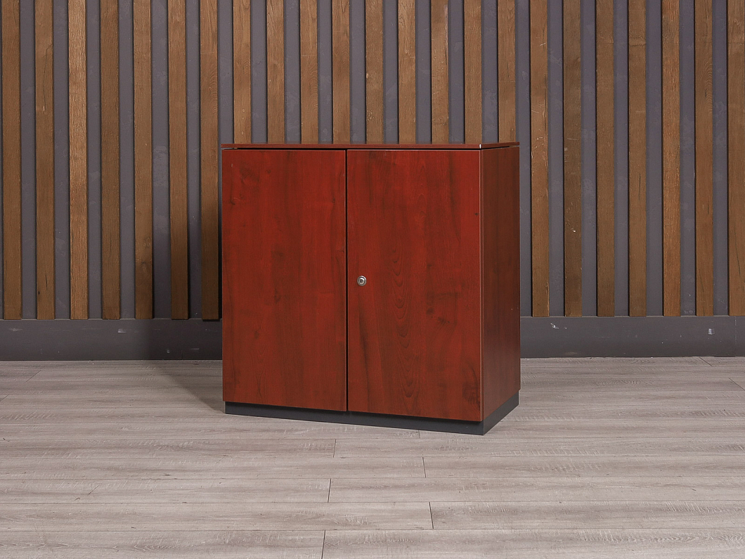 Тумба под оргтехнику Bene ДСП Вишня Италия (243581-11085)